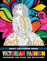 Dreamland Victorian Fashion Colouring Book - A Drawing Painting & Colouring Book For Adults (English)